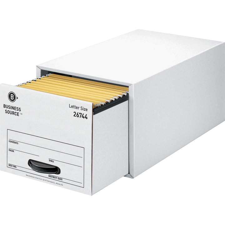 Image of Business Source Storage Drawer Ltr, 14-1/4"x25-1/4"x11-1/2", 6/CT, WE
