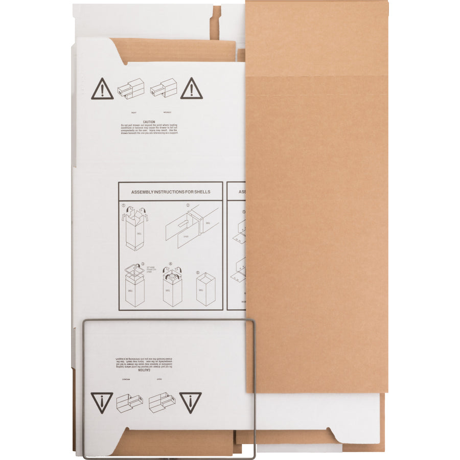 Image of Business Source Storage Drawer Ltr, 14-1/4"x25-1/4"x11-1/2", 6/CT, WE