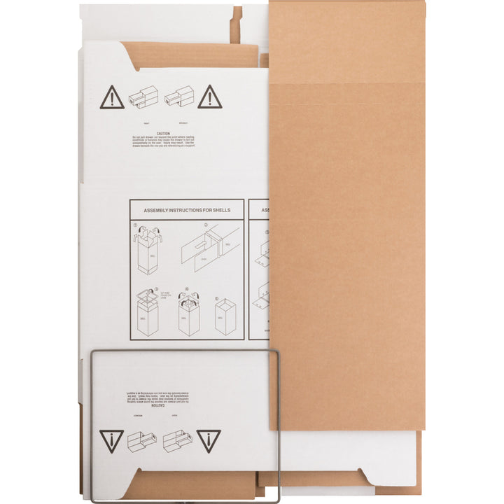 Image of Business Source Storage Drawer Ltr, 14-1/4"x25-1/4"x11-1/2", 6/CT, WE
