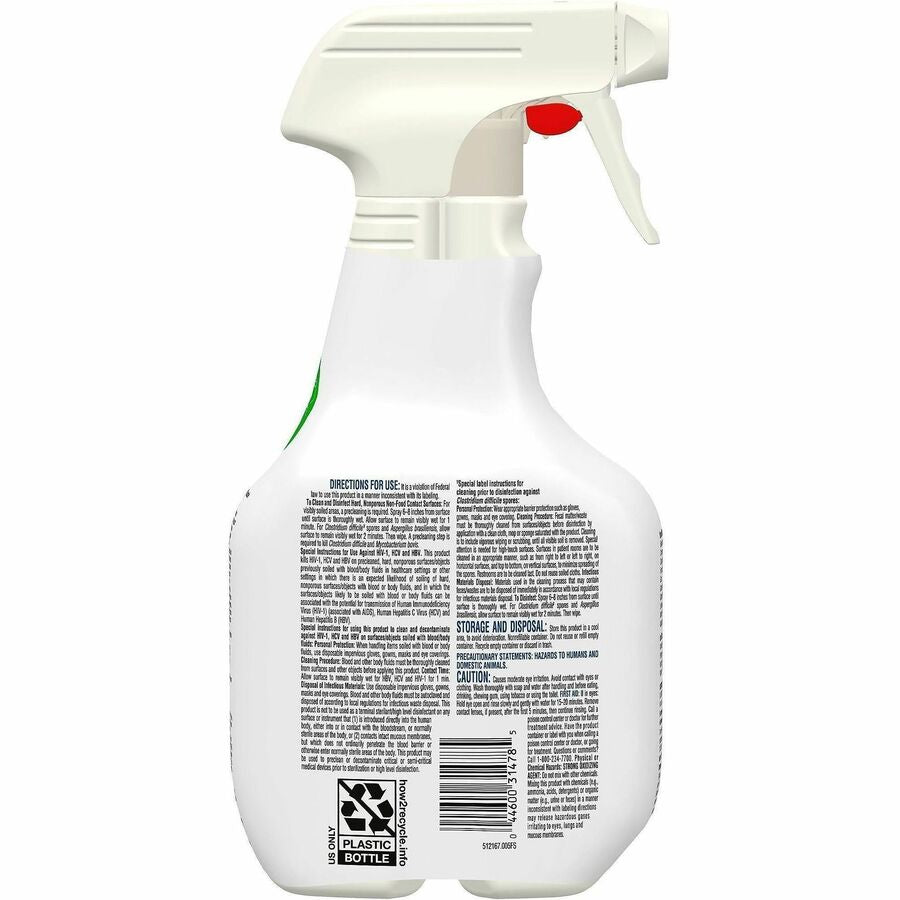 Image of Clorox Healthcare 31478 Fuzion Cleaner Disinfectant Spray