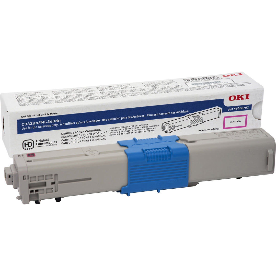 Image of Oki® Toner Cartridge, f/C332/MC363, 3000 Page Yield, MA