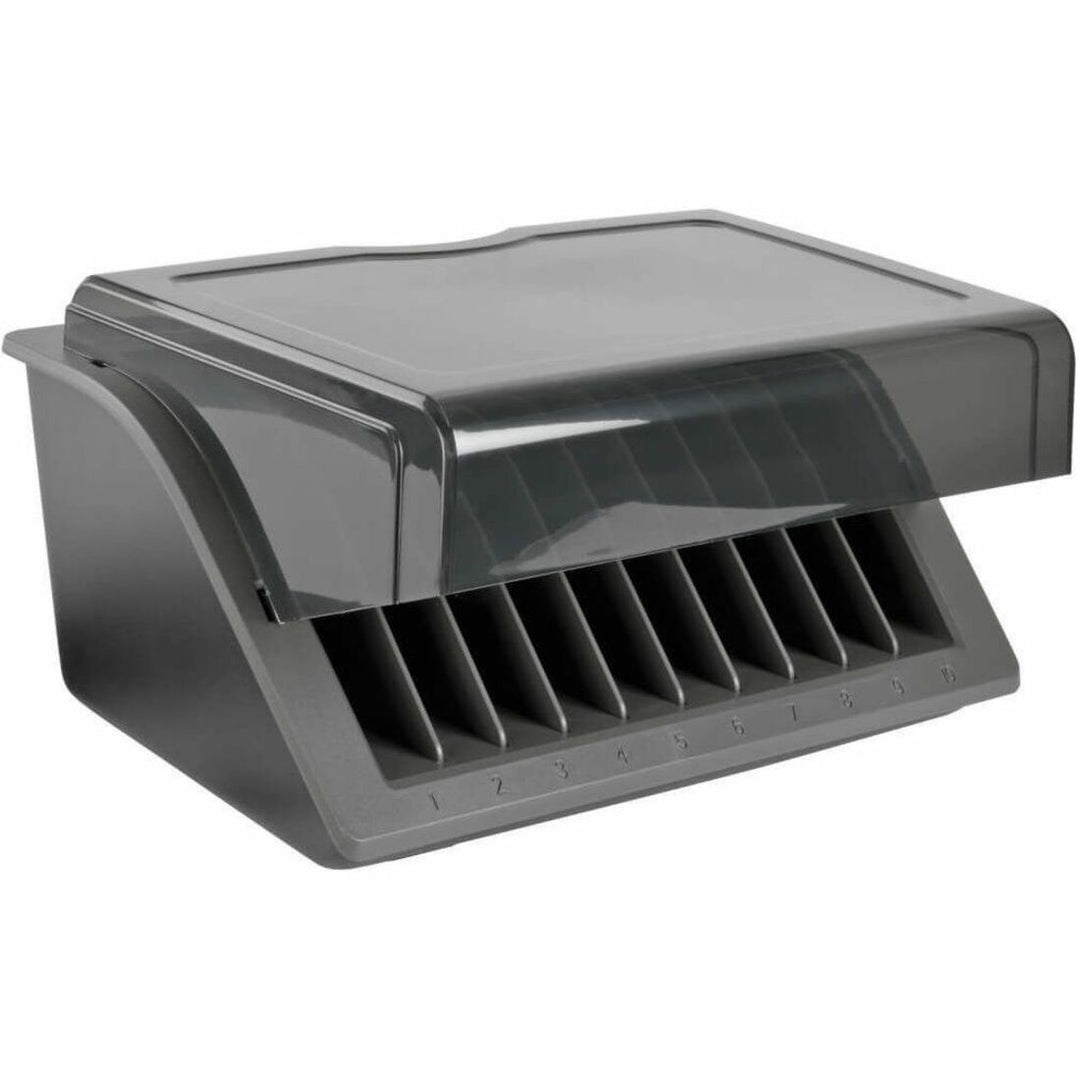 Image of Tripp Lite by Eaton AC Charging Station, 10-Device,16-1/2"Wx13-1/2"Dx8-9/10"H,BK