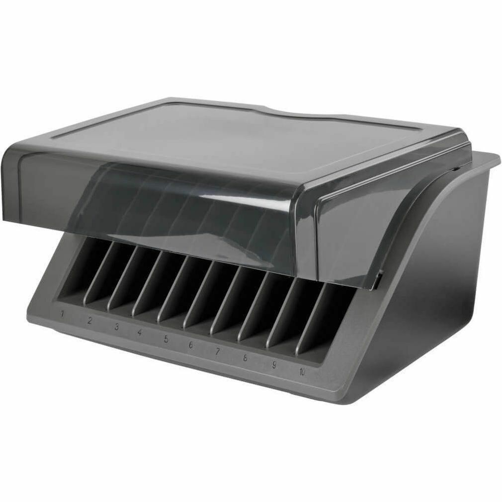 Image of Tripp Lite by Eaton AC Charging Station, 10-Device,16-1/2"Wx13-1/2"Dx8-9/10"H,BK