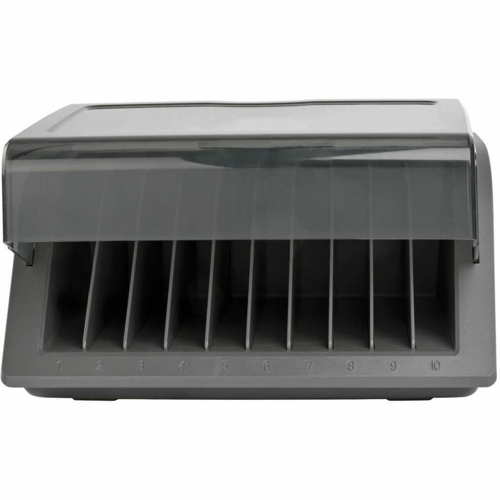 Image of Tripp Lite by Eaton AC Charging Station, 10-Device,16-1/2"Wx13-1/2"Dx8-9/10"H,BK