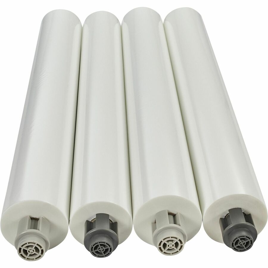 Image of GBC EZload 3000004EZ EZ Load Gray End Cap Laminating Roll Film