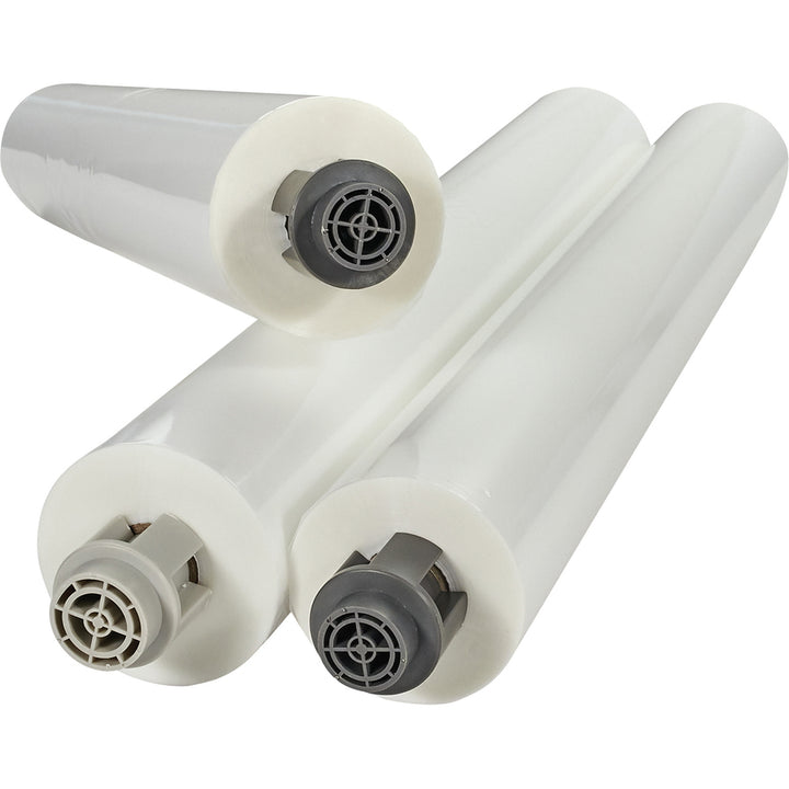 Image of GBC EZload 3000004EZ EZ Load Gray End Cap Laminating Roll Film