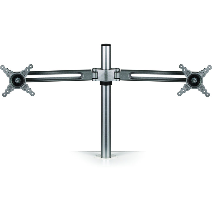 Image of Fellowes® Lotus Dual Monitor Arm Kit, For 26" Monitors, Silver, Supports 13 Lb