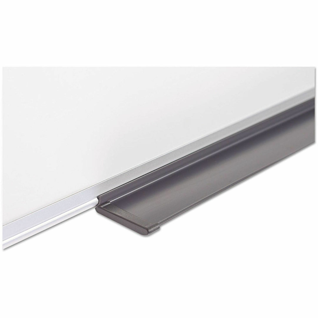 Image of MasterVision® Value Lacquered Steel Magnetic Dry Erase Board, 48" x 36", White Surface, Satin Aluminum Frame