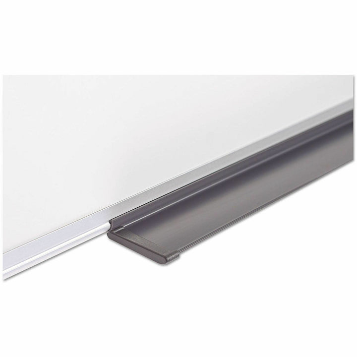 Image of MasterVision® Value Lacquered Steel Magnetic Dry Erase Board, 48" x 36", White Surface, Satin Aluminum Frame