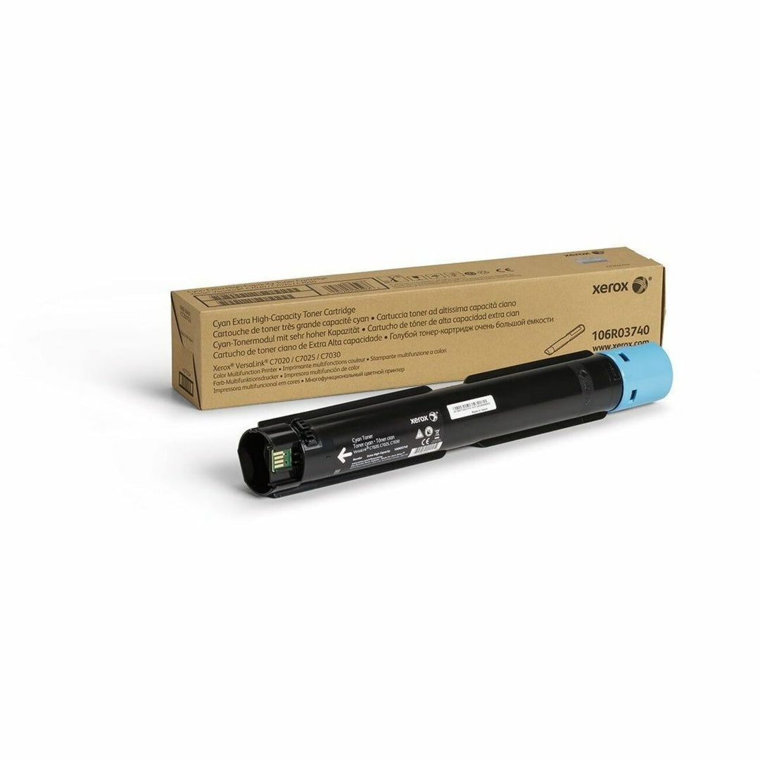 Image of Xerox® 106r03740 Extra High-Yield Toner, 16,500 Page-Yield, Cyan