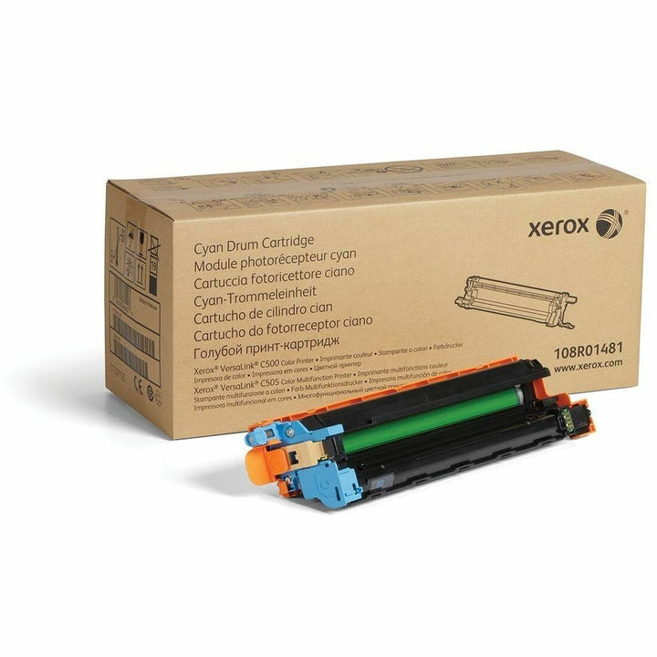 Image of Xerox® Drum Cartridge, f/ VersaLink C500/C505, 40000 Yield, CYN