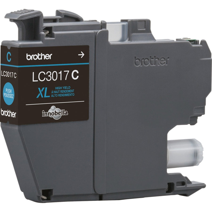 Image of Brother Innobella LC3017C LC3017 High Yield Ink Cartridge, 550 Pages, 1 Each