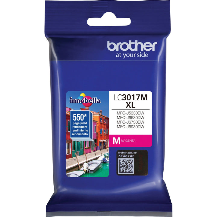 Image of Brother Innobella LC3017M LC3017 High Yield Ink Cartridge, 550 Pages, 1 Each