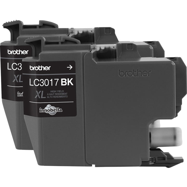 Image of Brother Innobella LC30172PK Genuine High Yield Black Ink Cartridge (2 Pack), 550 Pages Black (Per Cartridge), 2 / Pack