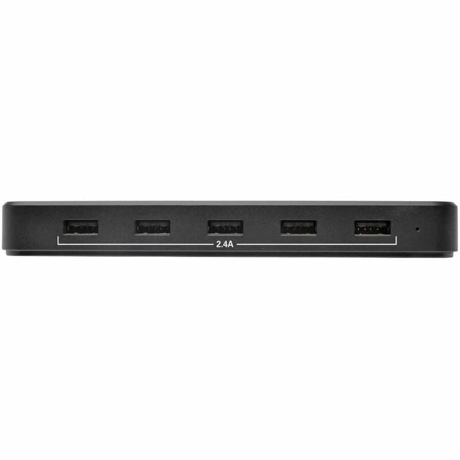 Image of Tripp Lite by Eaton USB Charging Station, 5-Port, 4-9/10"Wx2-3/5"Dx6-3/5"H, BK