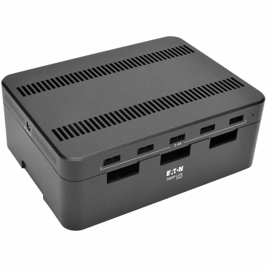 Image of Tripp Lite by Eaton USB Charging Station, 5-Port, 4-9/10"Wx2-3/5"Dx6-3/5"H, BK