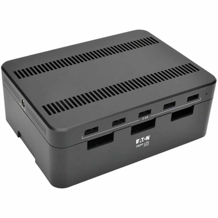 Image of Tripp Lite by Eaton USB Charging Station, 5-Port, 4-9/10"Wx2-3/5"Dx6-3/5"H, BK