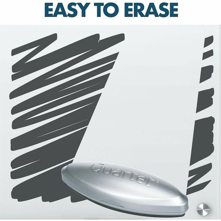 Image of Quartet 79553 Premium Dry-Erase Markers for Glass Boards, Erasable, Black Ink, 12 / Box