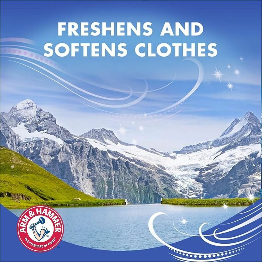 Image of Arm & Hammer 3320000102 Essentials Fabric Softener Sheets
