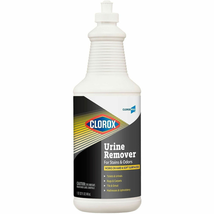 Image of CloroxPro™ 31415 Pull-Top Urine Remover for Stains and Odors, 32 fl oz (1 quart), Bleach-free, Dilutable, White, 1 Each