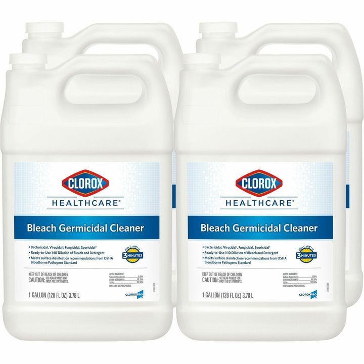 Image of Clorox® Dispatch Disinfectant w/Bleach, Refill, 128oz, 4/CT, White