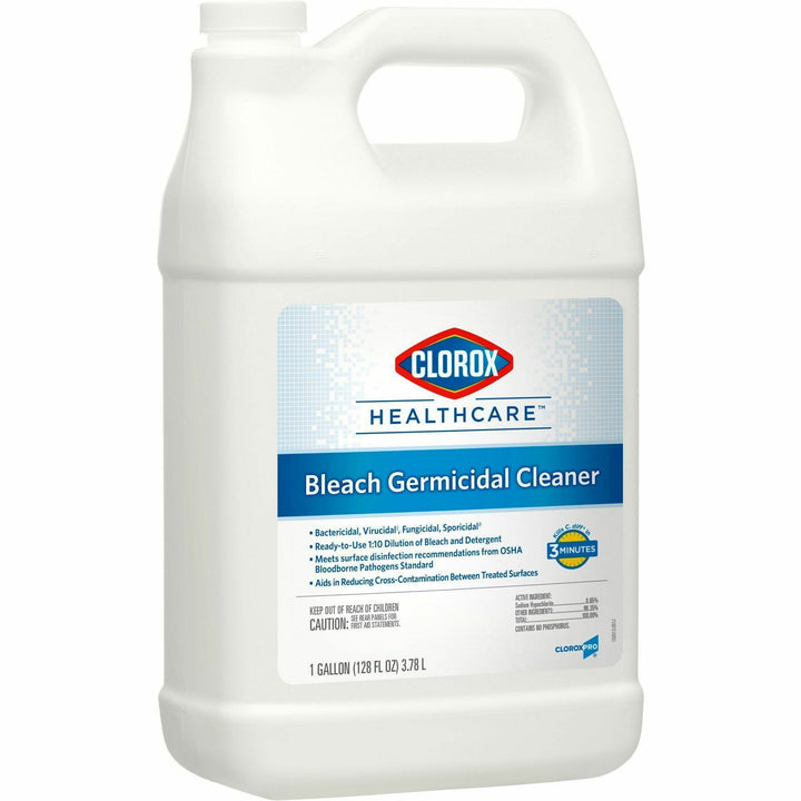 Image of Clorox® Dispatch Disinfectant w/Bleach, Refill, 128oz, 4/CT, White