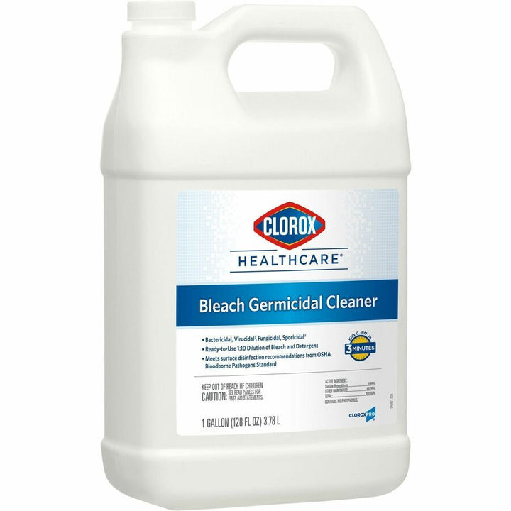 Image of Clorox® Dispatch Disinfectant w/Bleach, Refill, 128oz, 4/CT, White