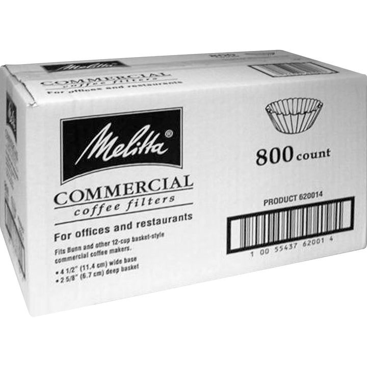 Image of Melitta® Commercial Coffee Filters, 800/CT, White