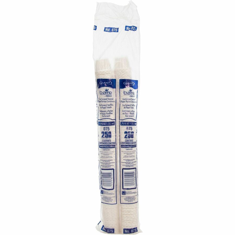 Image of SOLO® Souffle Paper Cup, .75oz., 5000/CT, White