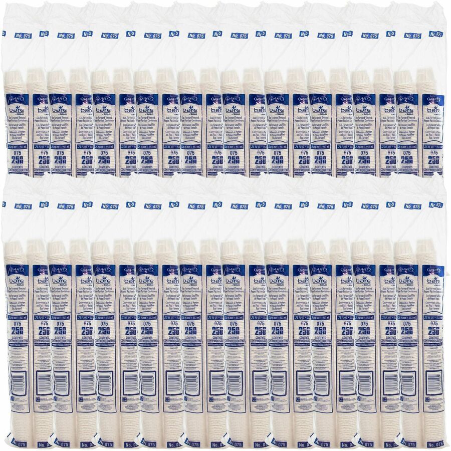 Image of SOLO® Souffle Paper Cup, .75oz., 5000/CT, White