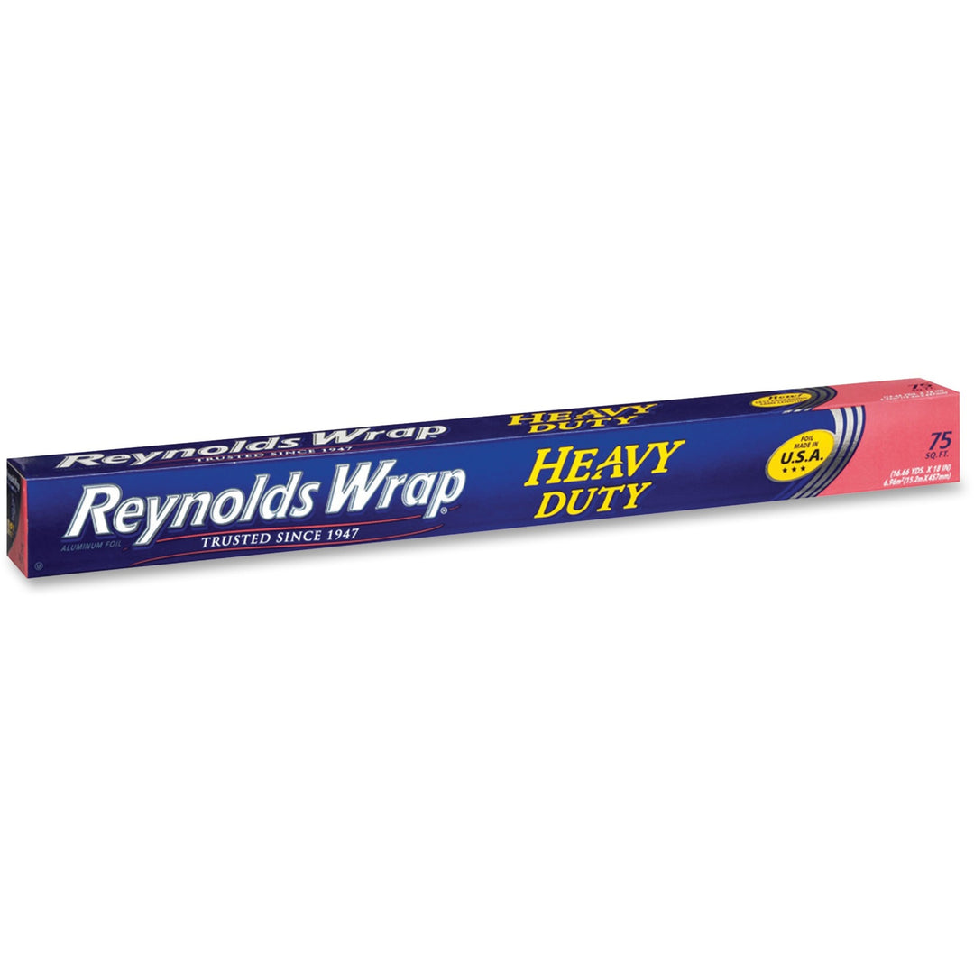 Image of Reynolds Wrap® Heavy Duty Aluminum Foil Roll, 18" x 75 ft
