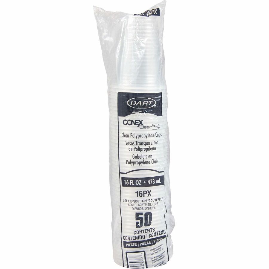 Image of SOLO® Cold Cup, Plastic, ClearProl, 16oz, 1000/CT, Clear