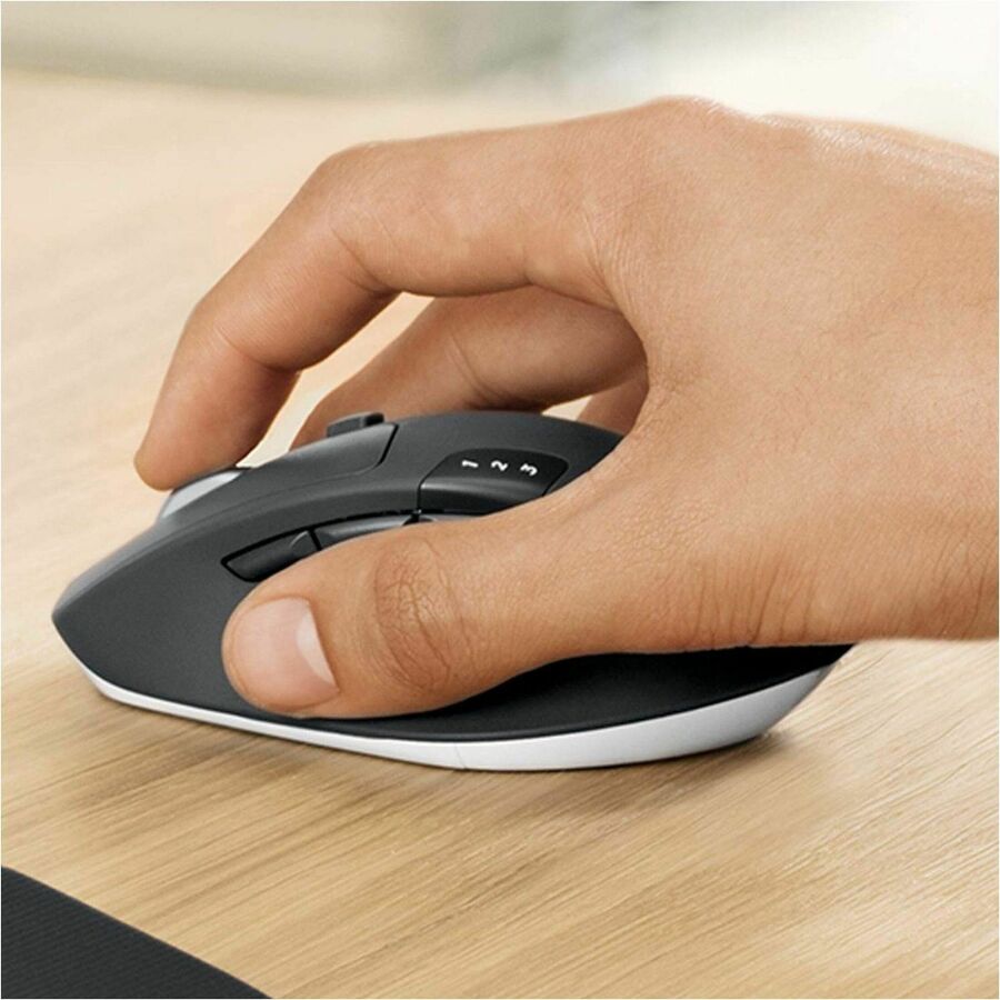 Image of Logitech® Keyboard/Mouse, Wireless, 16-9/10"Wx8-1/4"Dx1"H, BK
