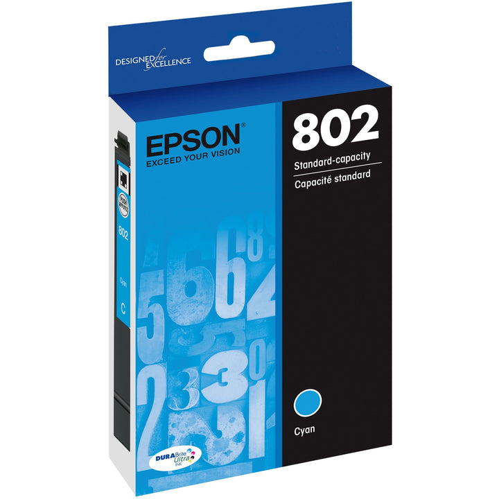 Image of Epson Ink Cartridge, Std. Capacity, f/ WF-6090, 650 Yield, CYN
