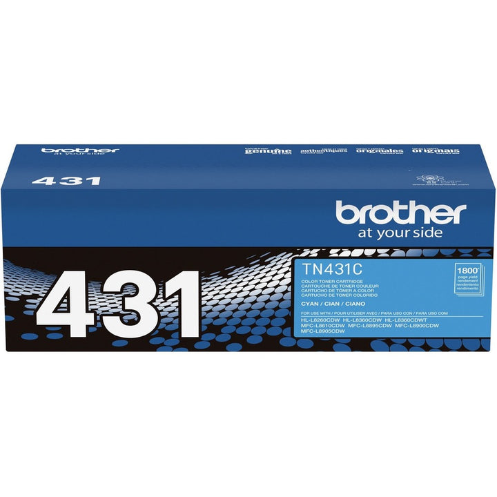 Image of Brother TN431C Toner Cartridge, 1800 Pages, 1 Each