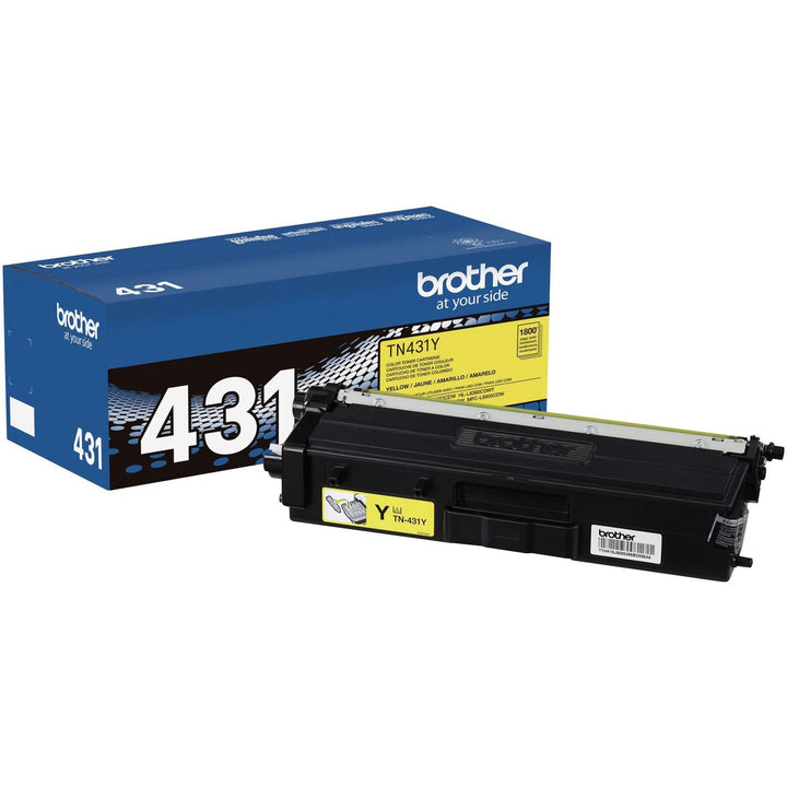 Image of Brother TN431Y Toner Cartridge, 1800 Pages, 1 Each