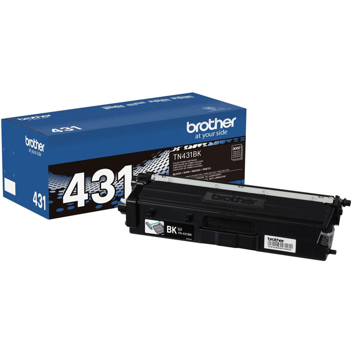 Image of Brother TN431BK Toner Cartridge, 3000 Pages, 1 Each
