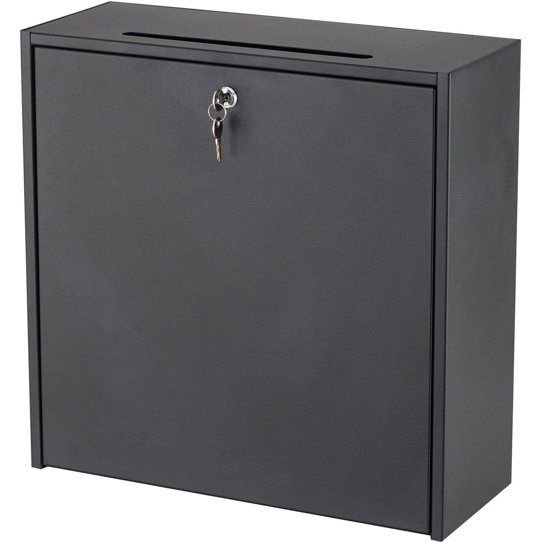 Image of Safco® Wall-Mountable Interoffice Mailbox, 18 x 7 x 18, Black