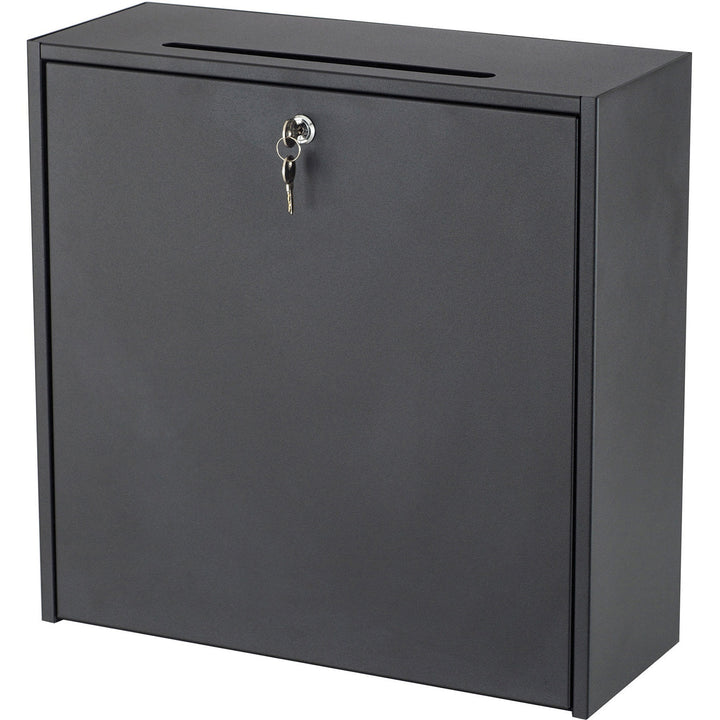 Image of Safco® Wall-Mountable Interoffice Mailbox, 18 x 7 x 18, Black
