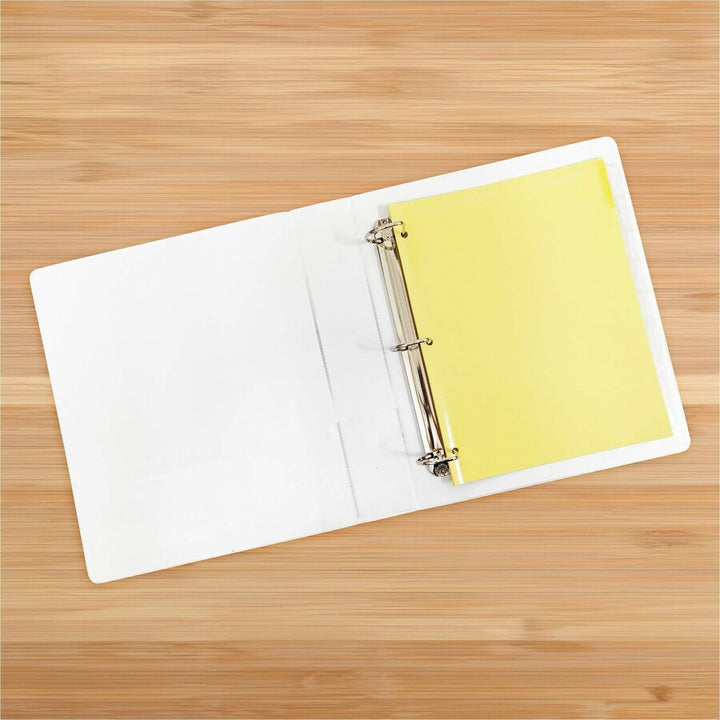 Image of Business Source Binder Indexes, 1/2" Tabs, 11"x8-1/2",8 Tab, 50ST/BX, CL