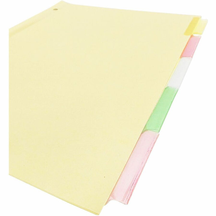 Image of Business Source Ring Binder Indexes,2"Tabs, 11'x8-1/2",5Tabs,5ST/BX,MI