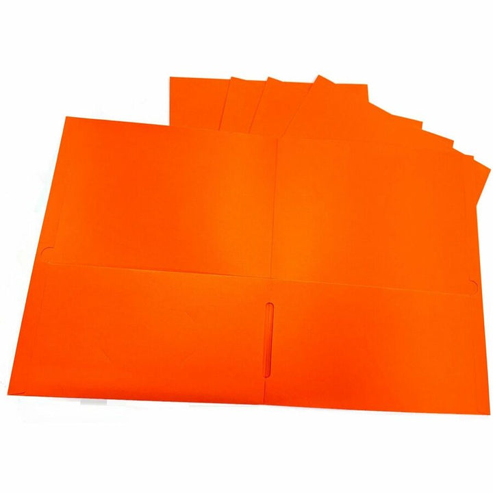 Image of Business Source Portfolio,2-Pocket,125-Sht Cap,8-1/2"x11-1/2",25/BX,OE