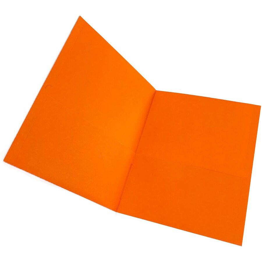 Image of Business Source Portfolio,2-Pocket,125-Sht Cap,8-1/2"x11-1/2",25/BX,OE