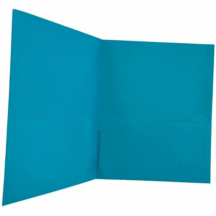 Image of Business Source Portfolio,2-Pocket,125-Sht Cap,8-1/2"x11-1/2",25/BX,TL