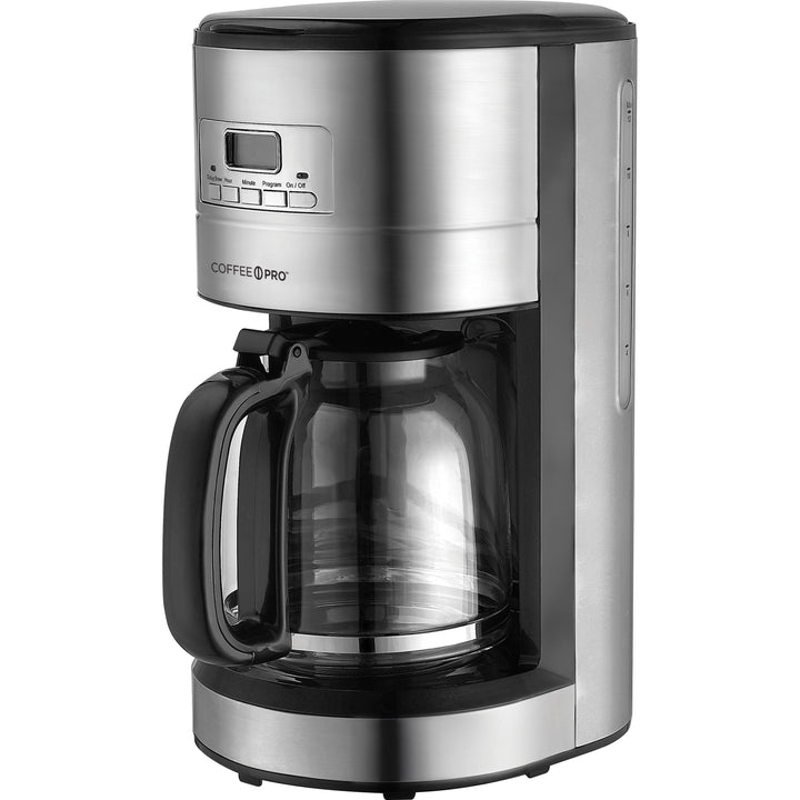 Image of Coffee Pro CPCM4276 10-12 Cup Stainless Steel Brewer, Stainless Steel, 1 Each