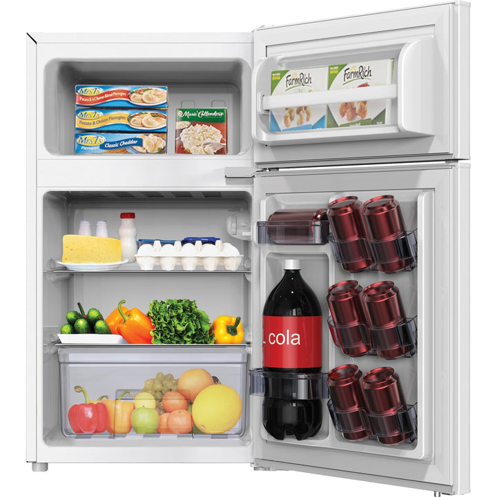 Image of Avanti Counter High Refrig/Freezer, 18-3/4"x19-3/4"x33-1/2", WE