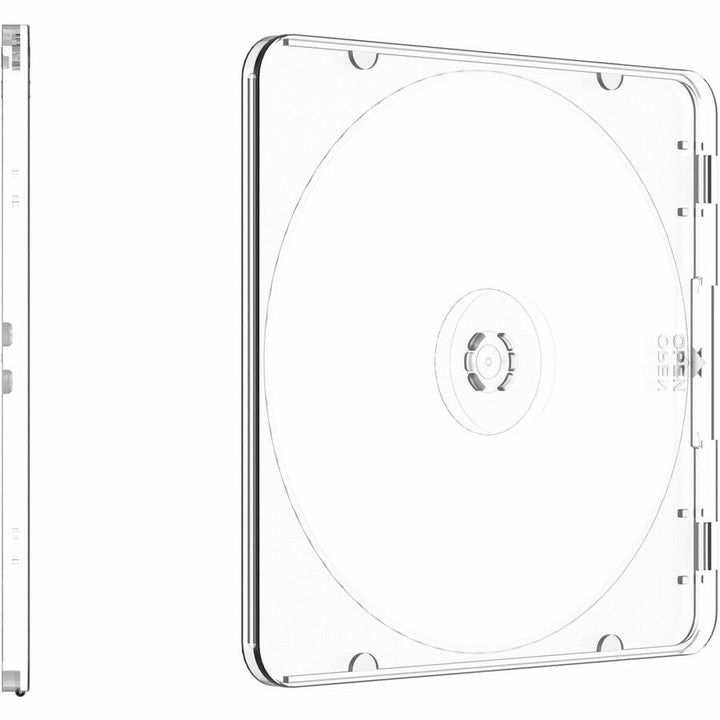 Image of Compucessory 55307 Slim Disc Case, Polypropylene, Clear, Translucent, 50 / Pack