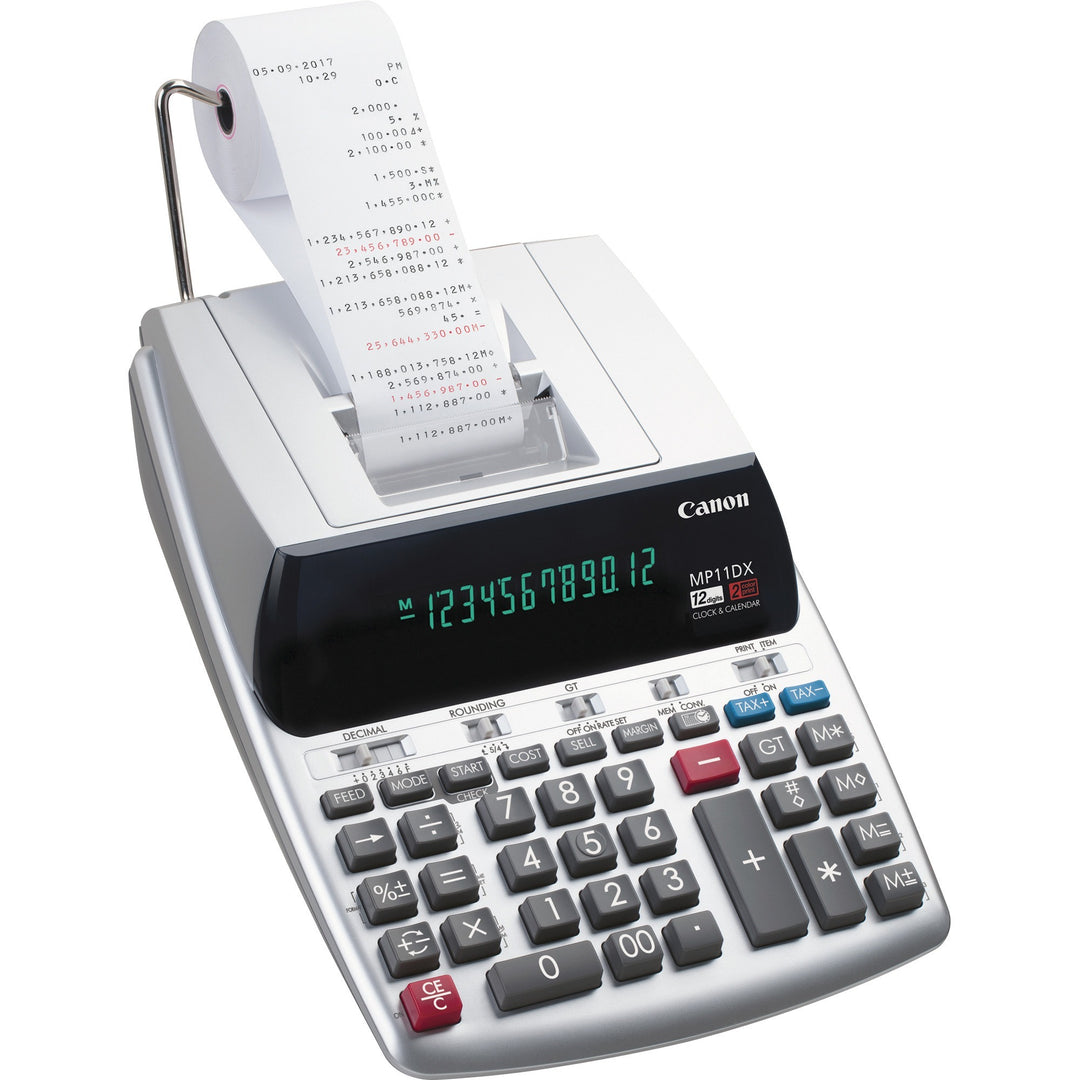 Image of Canon MP11DX2 MP11DX 2-Color Printing Calculator
