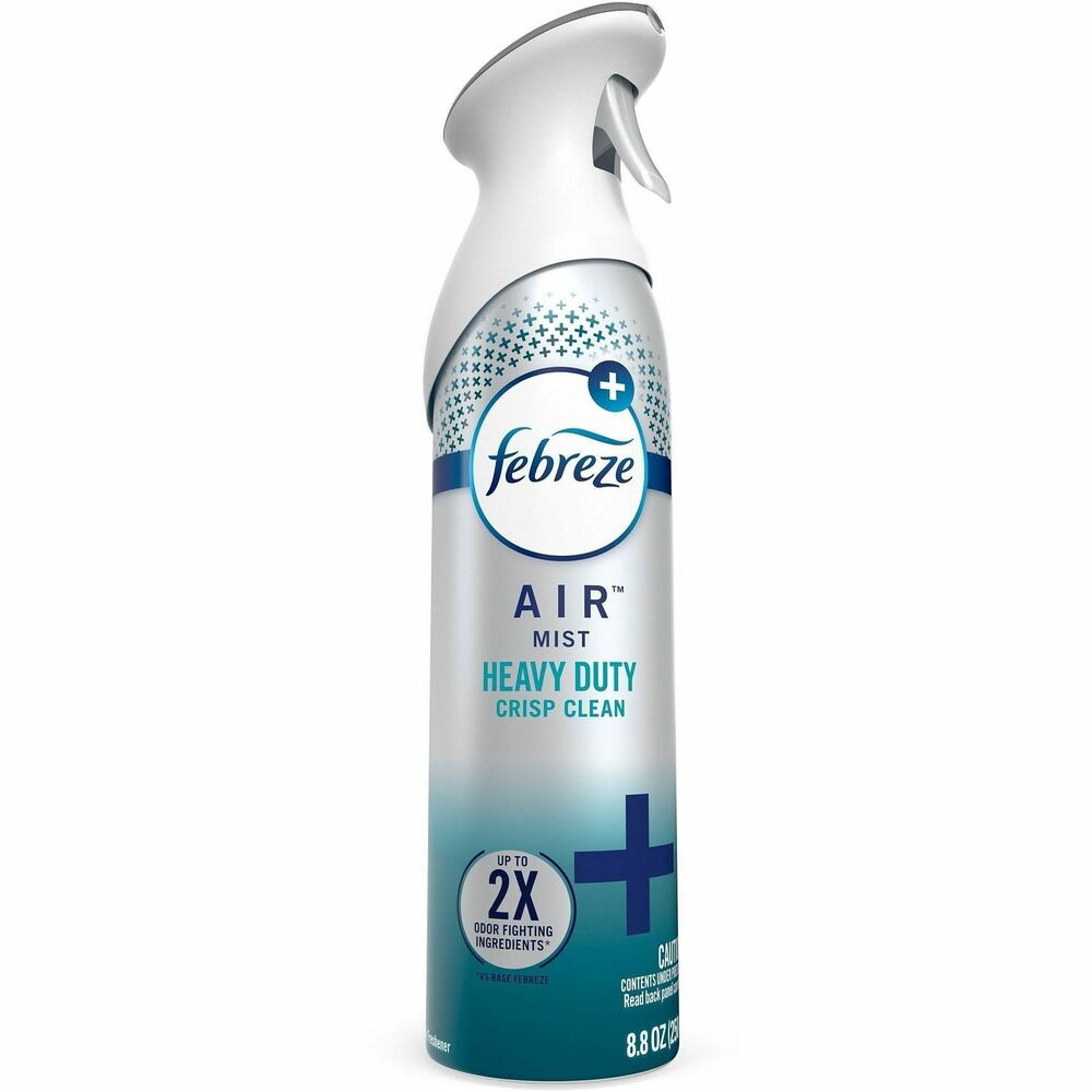 Image of Proctor & Gamble Air Refresher, Hvy Dty, Crisp Clean Scent, 8.8 oz, 6/CT, MI