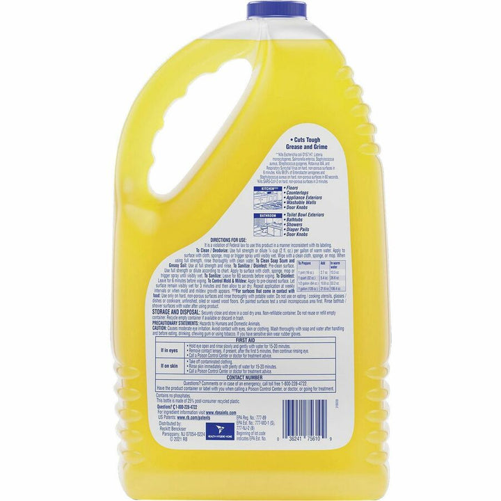 Image of Lysol 77617 Clean/Fresh Lemon Cleaner
